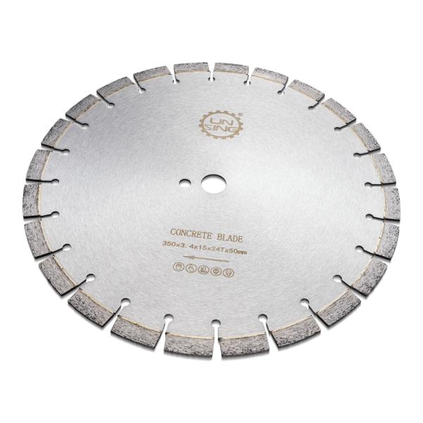 14 Inch Segmented Diamond Blade for Concrete High Frequency Welding and Customized OEM