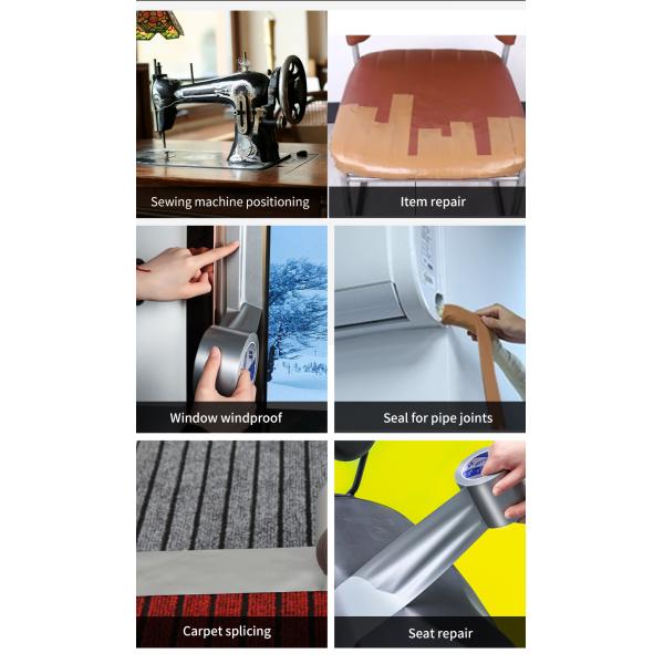 Strong Adhesive Single Sided Cloth Tape For Repair Sealing Carpet Edge Binding