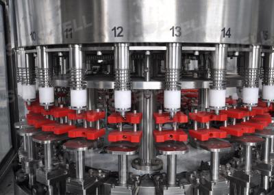 Máquina de enchimento quente de aço inoxidável 3 in-1 Monoblock para garrafas do plástico 500ml