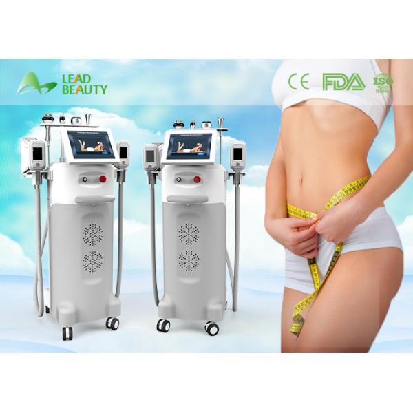 Cool sculpt lipo cryo body slimming machine combining cryo / cavitation and RF