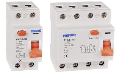 Tipo tipo STRO07-40 4.5kA de RCCB A da C.A., 6kA CORRENTE RESIDUAL CICUIT-BREAKER