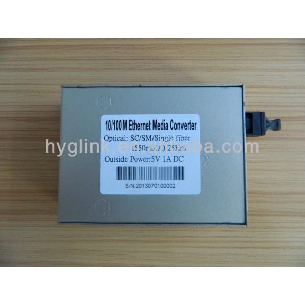 FTTH 120km Coaxial Optic Fiber Converter 850nm Wavelength