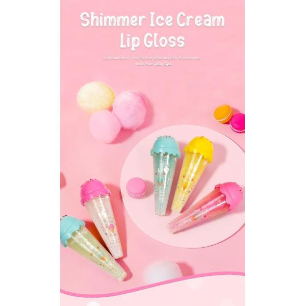 Childrens Hypoallergenic Essence Glitter Lip Gloss Long Term Moisture Lip Gloss