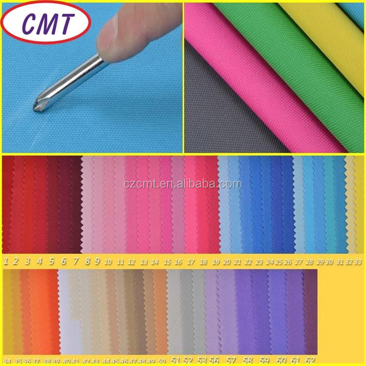 Medium Weight Polyester Changzhou Cement 600D Waterrepellent Oxford Fabric