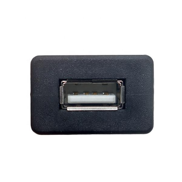 Waterproof Flush Panel Mount Male to Female Socket USB Extension Wire Cord Cable for Car Truck Boat Motorcycle Dashboard