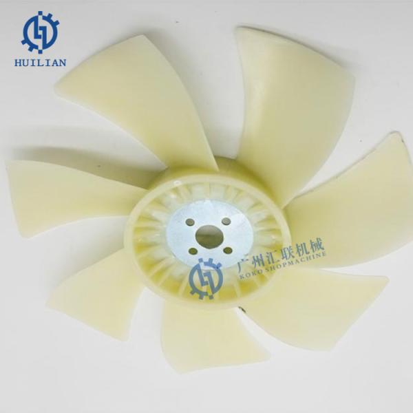 Fan Cooling EX55 ZAX55 ZAX50 SK75-8 SK80-2 Fits Engine 4LE1 4LE2 EX60-2 EX60-3 Fan Blade Engine Spare Part 8-97205123-1 8972051231