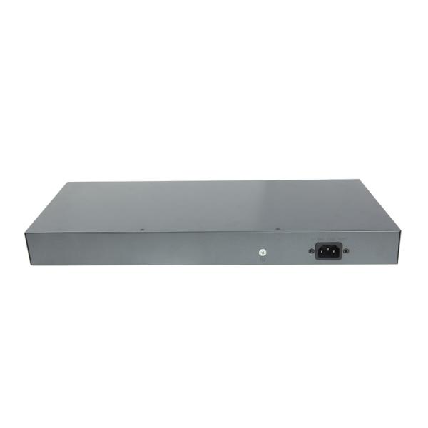24 Ports Industrial PoE Switch 10/100/1000M Unmanaged Ethernet Fiber Switch CCTV NVR PoE Switch