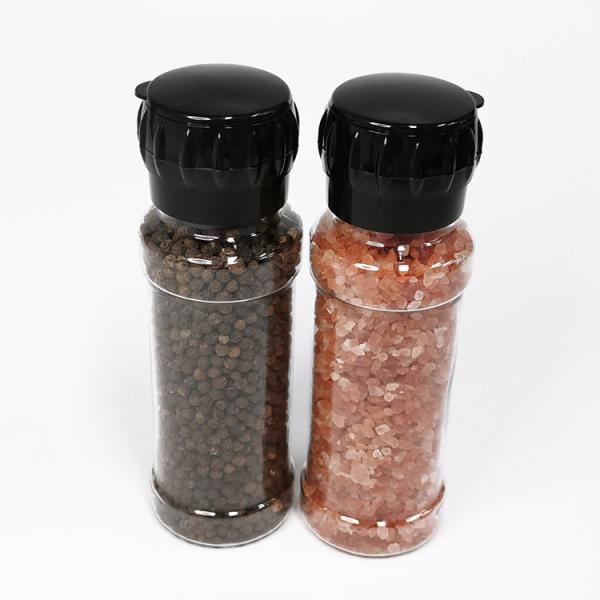 CE 130mm 128g 100ml Plastic Salt And Pepper Grinder