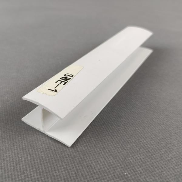 Панель Slatwall серого цвета Pvc Connetive винила отливая в форму белая черная декоративная