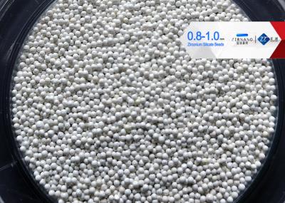 900 HV Zirconium Silicate beads 0.8-1.0mm 4g/cm3 Density For Printing Ink grinding