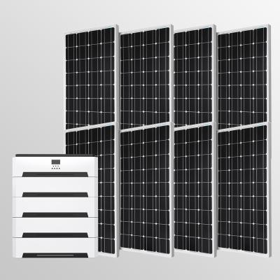 Home Solar Energy Storage System 10KW IP20 Ingress Protection Rating With 500V MPPT