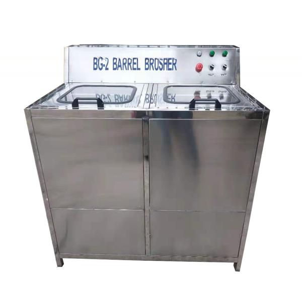 Máquina de escovagem de garrafas de 5 galões semiautomática para bebidas em material de embalagem plástico