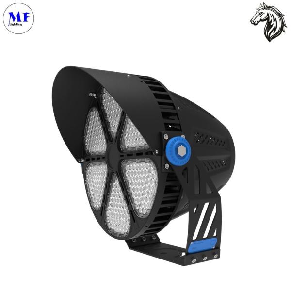 5 anos de garantia 750W LED Stadium Light IP65 CCT Dimmable IK10 LED Flood Light Para Centro de Exposições