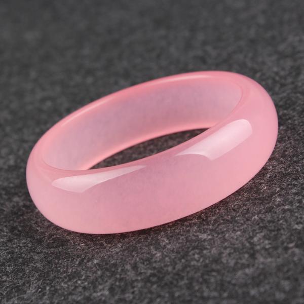 Art Collectible Pink Hibiscus Bracelet Natural Violet Jade Bracelet A Grade Jade Jewelry Bracelet Women