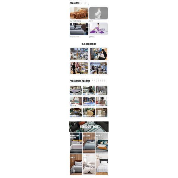 Ротационный экран печатает роскошный 19 мм шелковый хлопковый Jacquard 4Pcs Quilt Cover постельное белье набор