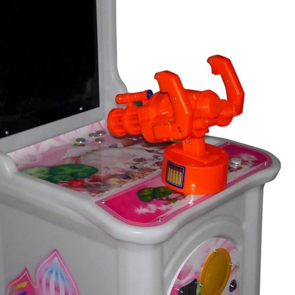 Castle Series Kids Arcade Machine Simulator Shooting Coin Operated For Amusement Park