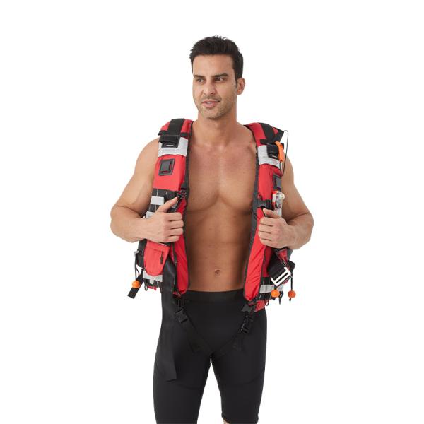 AGJ 058 High-density Oxford cloth Recure Life Jacket