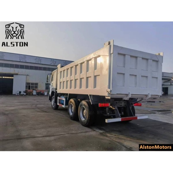 Used Sinotruk HOWO 371HP 6x4 Dump Truck for Sale in Zambia – RHD, Euro 2, Ready for Mining & Construction