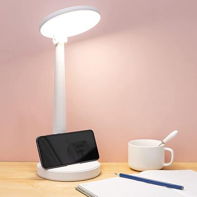 10W 46.5cm Smart Touch Stepless LED Desk Lamp With 3 Color