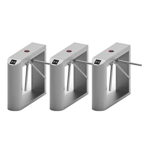 TR300 High Security Drop Arm Tripod Turnstile Outdoor 304 Stainless Steel