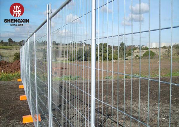 Galvanized Temporary Fence Panels Heavy Duty Security Fencing For Garden