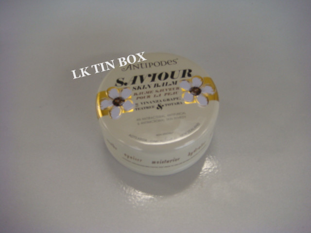 10g 35oz Mor Antipodes Small Tin Boxes With Embossing , Small Round Tin Containers