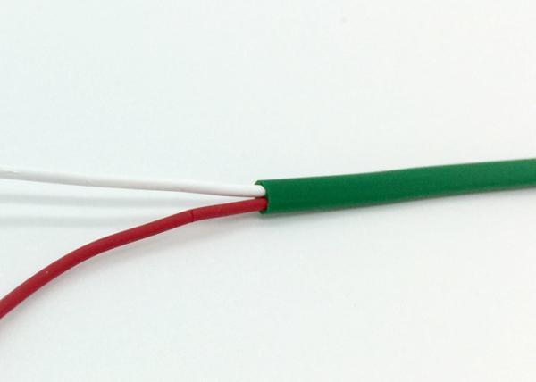 Contínuos estanhados revestem o amarelo do cabo do alarme da segurança/fio liso verde do PVC