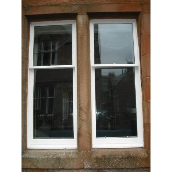 Aluminum Sliding Box Sash Windows With Double Glazed Combustion - Retarding