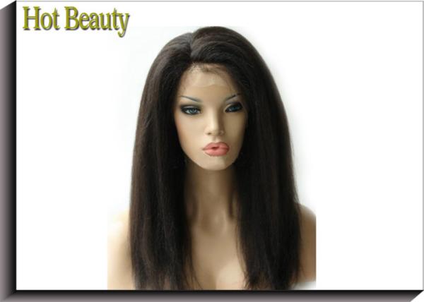 For Female Human Hair Full Lace Wigs Customized Adjustable Size