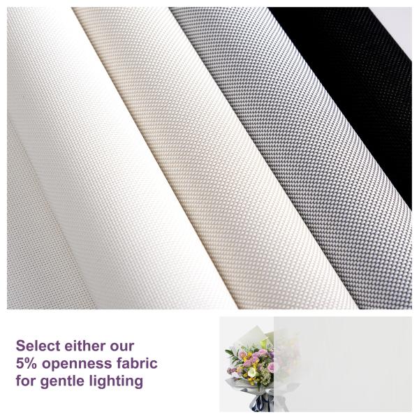 Best Quality Outdoor Waterproof Sunscreen Roller Shades Window Sunscreen Blind Fabric