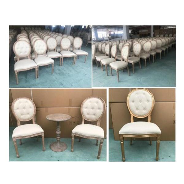 Gold Stacking Wedding louis dining chair rental event furniture,Antique french oak wood dining chair