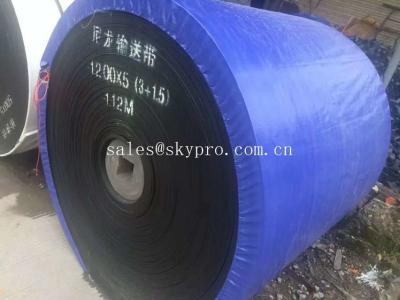 Industrial Transmission Portable Conveyor Belt With Nylon / Rubber Material , OEM Service