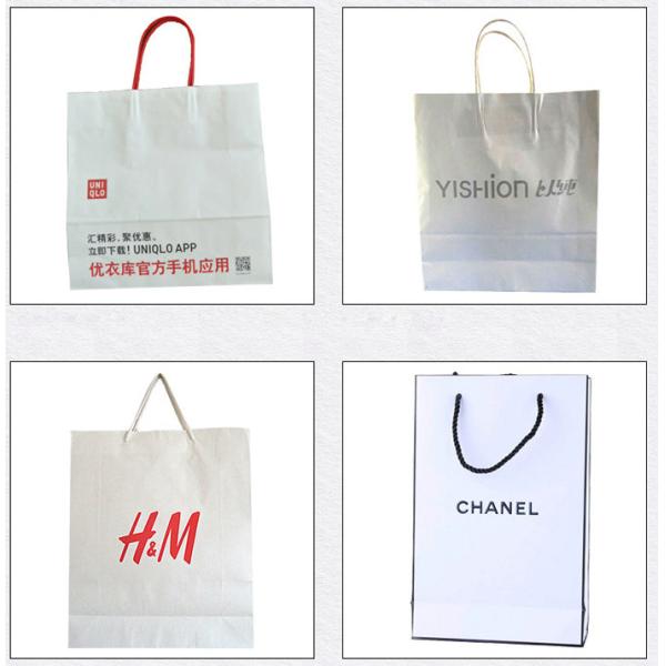 80gsm 100gsm Bleached White Kraft Paper For Shopping Bags Tear Resistance 80gsm 100gsm отбелило белую бумагу Kraft для сопротивления разрыва хозяйственных сумок