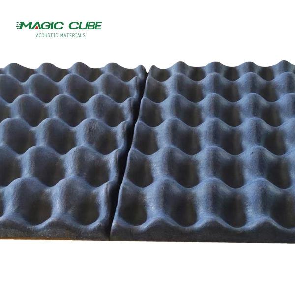 Customized Square Cotton Acoustic Panel Flame Retardant For Home Studio