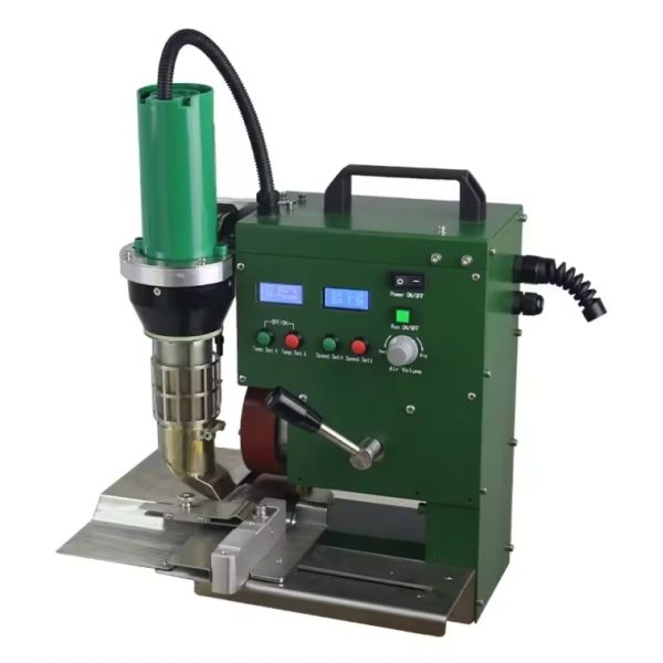 Soldadora de aire caliente SWT-PAU 3600W para lona de PVC, soldadora tipo mesa