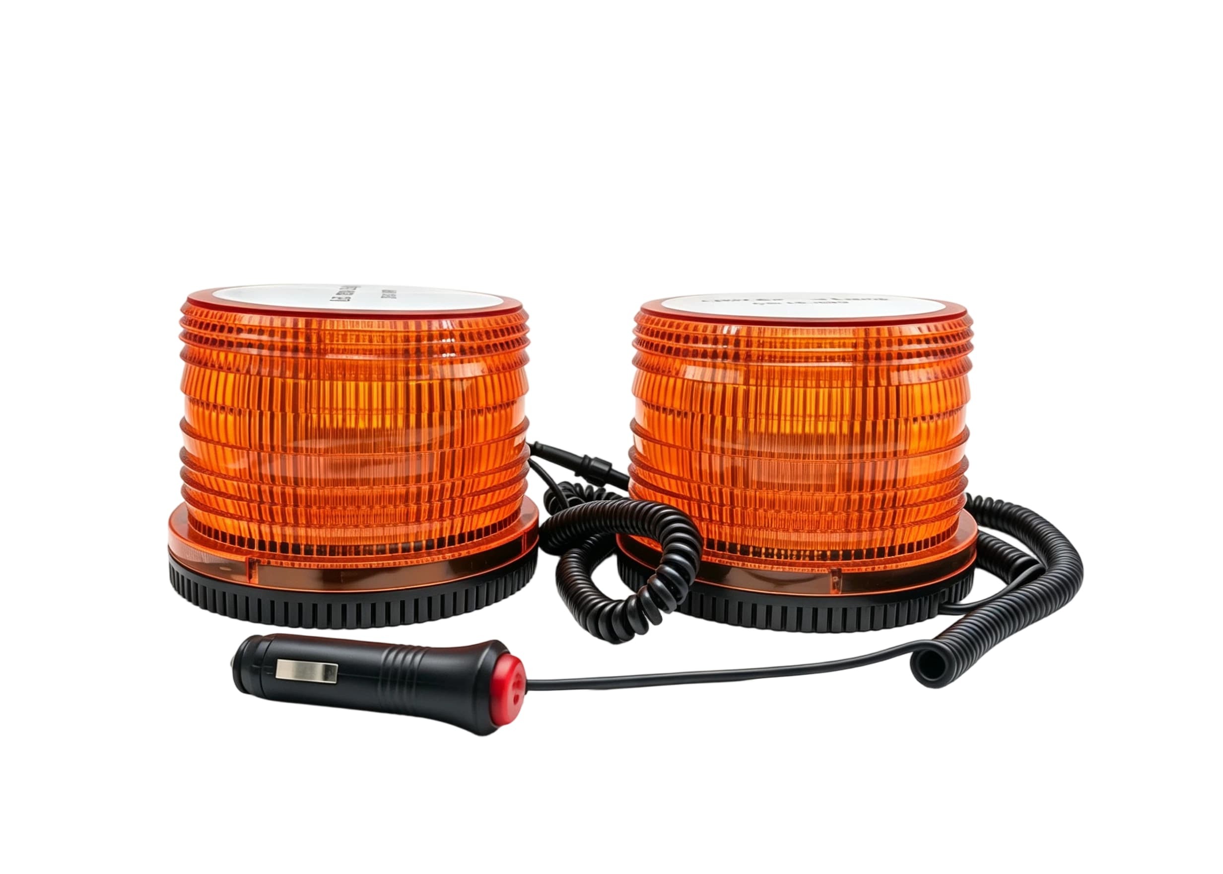 RD-203 Dual Magnetic Beacon Light Kit for Vehicle Warning