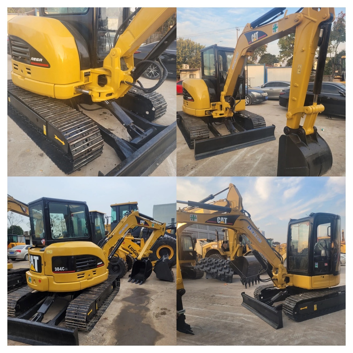Nimble CAT 304CCR Excavator 4 Ton Heavy‑duty Wear‑resistant Undercarriage