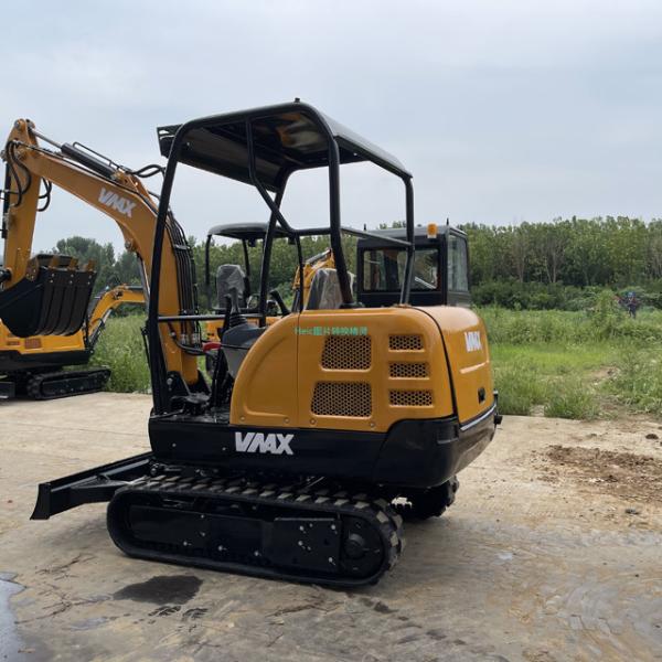 Electric Hydraulic Mini Excavator 2.2 Ton CRAWLER Garden Digger With Cabin
