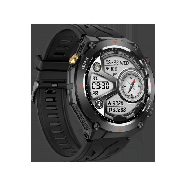 Built In GPS Android Smart Watch High Precision For Heart Rate And Blood Pressure Monitoring