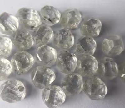 10 à 15 ct De grande taille HPHT blanc brut Diamant cultivé en laboratoire pour le broyage