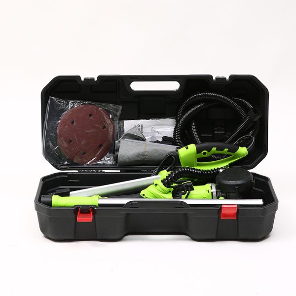 Foldable, Self-suction, Long-handled Wall Sander/polisher / with Dual Light Strips / Dust-free Wall Putty Machine / Power Tools