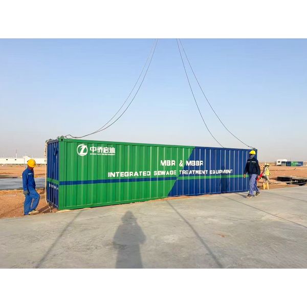 Integrated Containerized Wastewater Treatment Equipment To Saudi Arabia
