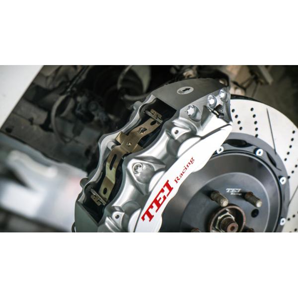 Kit de freno delantero grande 6 calibre de pistón con rotor de 378 * 32 mm sistema de freno automático BBK para Lincoln Continental 19 pulgadas llano de automóvil