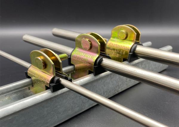 Custom Size 1-3/4'' ss304 ss316 Strut Mounted Pipe Cushion Clamp