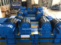 Suportes de rolos giratórios de tanque de parafuso de chumbo Suporte rotativo de soldagem de tubo de ajuste de parafuso de 80 toneladas