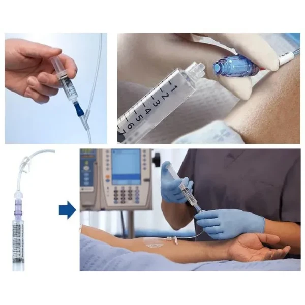 3ml 5ml 10ml Prefilled Flush Syringe Medical Disposable Syringe for Hospital