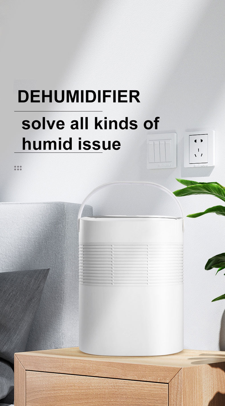 Танка Dehumidifier 1l комнаты энергии автомобиль эффективного небольшого мини белый отключил