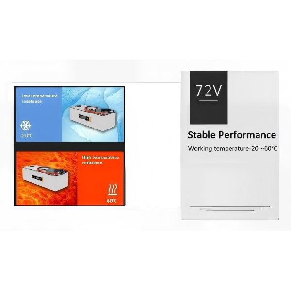 CLF 72V 300Ah LiFePO4 Custom Lithium Iron Phosphate Battery Car Yacht Boat Truck Bus Carts