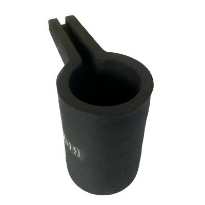 Heat Resistant Crucible With Pouring Nozzle Metal Saving Silicon Carbide Graphite