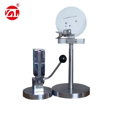 Máquina de testes de matéria têxtil da recuperação do vinco, equipamento de testes de matéria têxtil do enrugamento